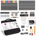 126 PCS Drawing Kit Sketching Pencil Set