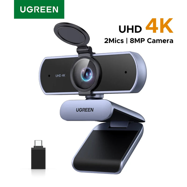 UGREEN 4K/FHD Webcam 8MP for PC