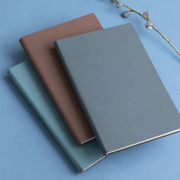 A5 Soft Leather Notebook With 120 Inner Pages, Waterproof Cover And Comfortable Touch 2030